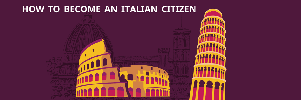 animated image of the colosseum, guide to becoming an italian citizen